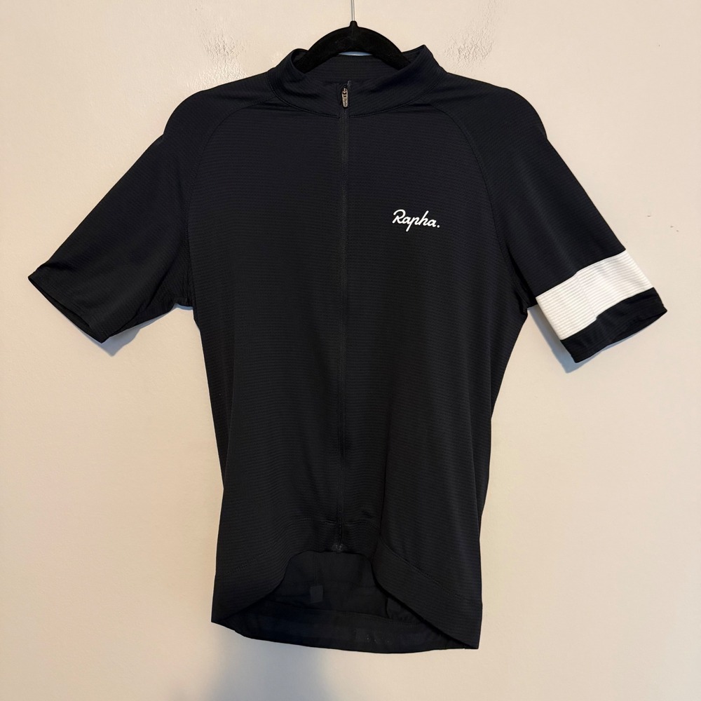 Rapha Core Lightweight Jersey black Medium cycling outdoor performance